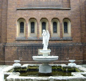 Maternal Heart of Mary Chapel Angel Fountain